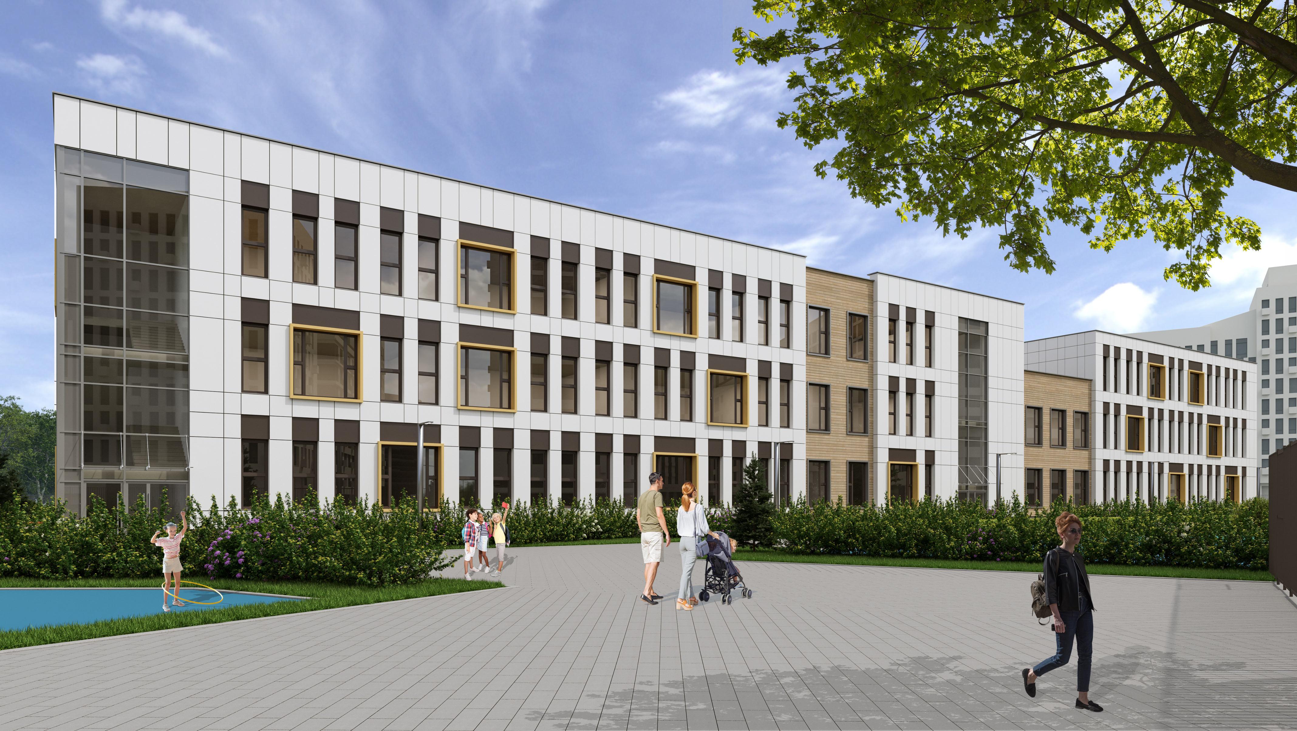 Новую школу на 725 мест построят в городском округе  Люберцы